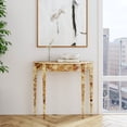 thumbnail image 3 of Chester Light Burl 36" Console Table in Light Brown  4116443, 3 of 7