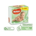 thumbnail image 2 of Huggies Baby Wipes Natural Care with Aloe Vera, 56 Count, Pack of 12, Total 672 Wipes, 2 of 3