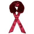 thumbnail image 3 of BASICO WOMEN NECKERCHIEF WITH RIBBON AND FAUX FUR COLLAR SCARF, 3 of 6