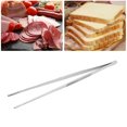 thumbnail image 3 of Stainless Steel Culinary Plating Tweezers BBQ TongsFood Styling Baking Decor, 3 of 10