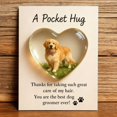 thumbnail image 4 of Dog Groomer Appreciation Gift, A Pocket Hug Thank You Card with Heart Window & Dog Illustrations, Perfect for Pet Stylist Recognition, Client Thank You Present, Veterinary Staff Gift Idea, 4 of 6
