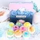 thumbnail image 4 of Set de regalo Bath Bombs Pack de 9 - 9 baños de burbujas con aceites esenciales puramente naturales - Idea de regalo - Manteca de karité y cacao - Ingredientes naturales - Sulfato de magnesio, 4 of 6
