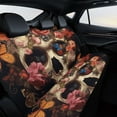 thumbnail image 4 of Gothic Skull Lover Car Rear Seat Cover Accessories Universal Fit Car Seat Covers Durable, 4 of 6