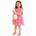 thumbnail image 5 of Larisalt Toddler Baby Girl Summer Dress Sleeveless Strawberry Casual Cotton Dresses Kids Daily Clothing, 5 of 6