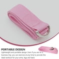 thumbnail image 3 of IDEANATEGRATE 1Ud Yoga Elastic Band Rosa Para Ejercicio Portátil Con Antideslizante Y Duradero En Poliéster, 3 of 7