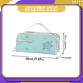 thumbnail image 3 of Solivara Multi Layer Star Pattern Handheld Large Capacity Aesthetic Cute Pencil Case(C,7.87*3.94*2.76in), 3 of 4