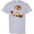 thumbnail image 3 of Inktastic Baseball Teddy Bear T-Shirt, 3 of 5