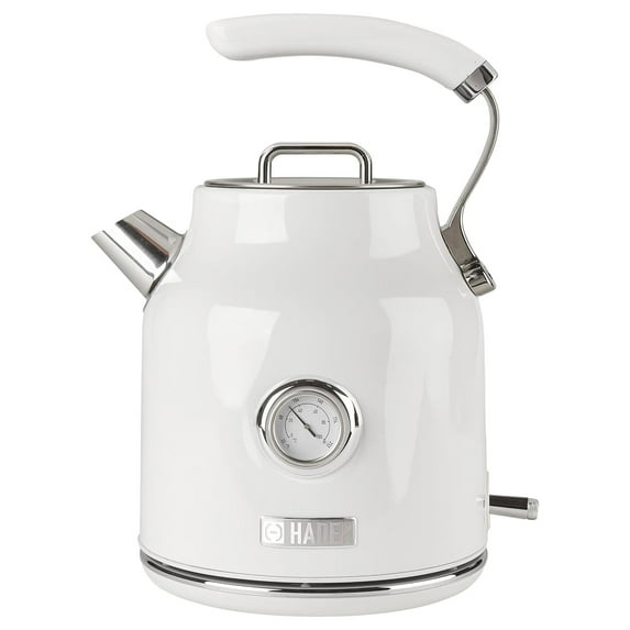 Open Box Haden Dorset 1.7 Liter Electric Water Kettle w/ 360-Degree Base Ivory
