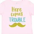 thumbnail image 4 of Inktastic Here Comes Trouble, Mustache, Moustache Boys or Girls Toddler T-Shirt, 4 of 5