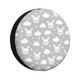 thumbnail image 1 of Balery Rabbit And Cloud Cubiertas para Neumáticos - Protector Resistente para Neumáticos de Camioneta, SUV, Remolque, Camper y RV-14 inch, 1 of 6