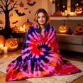 thumbnail image 4 of YingYouFu Halloween Printed Flannel Throw Blanket, Soft Warm Lightweight Nap Blanket Cozy Cover, Decorative Blanket for Sofa Bed Office Bedroom Camping Home Daily Use, 4 of 9