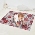 thumbnail image 2 of Pioneer Flower Blanket,Comfortable Soft Flannel Throw Blanket,All Season,Warm Lightweight Blankets for Sofa Bed Couch Living Room Chair,30"x40"(80x100cm), 2 of 4