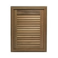 thumbnail image 2 of Whitecap 60725 Teak Louvered Door and Frame - 15" x 20", Left Hand Opening, 2 of 6