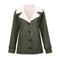 thumbnail image 1 of Women Jacket,Long Sleeve Plus Warm Solid Color Padded Jacket Woman, 1 of 6