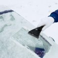 thumbnail image 3 of Cepillo para nieve y raspador de hielo desmontable con agarre ergonómico de espuma para automóviles, camiones, SUV (ABS resistente, cepillo de PVC), 3 of 5