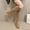 #367-Khaki, variant on Wowcloth Suede Knee-High Boots for Women – Comfortable Chunky Mid Heel with Solid Color, Versatile for Winter Casual Fashion