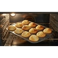 thumbnail image 5 of Nonstick 12-Cup Baking Pan for Muffins and Cupcakes, Gray Carbon Steel, 5 of 5