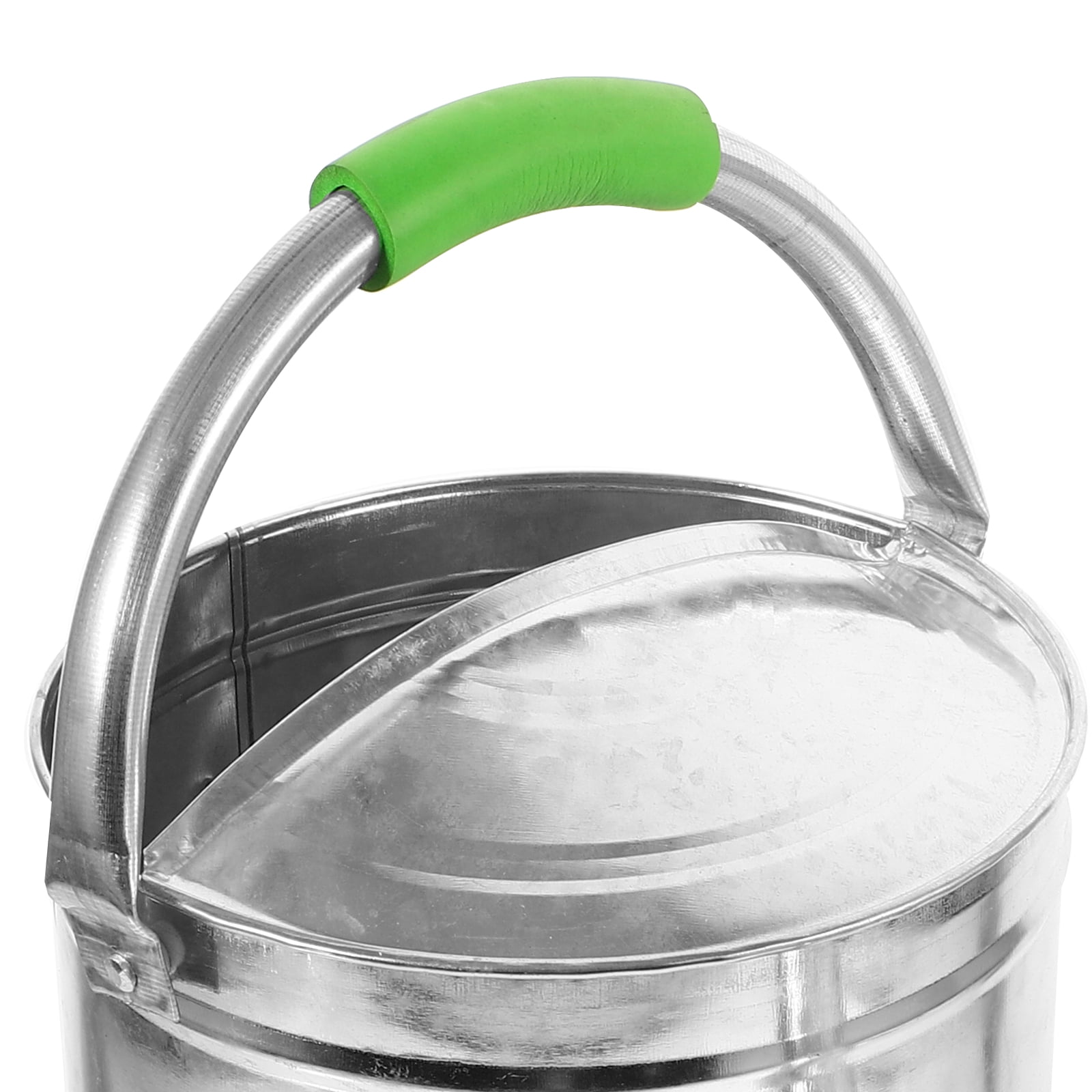 Galvanized Retro Watering Can for Outdoor Plants - Metal Garden Kettle for Efficient Watering