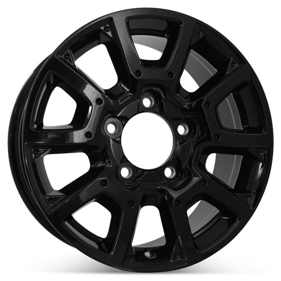 New 18" x 8" Replacement Alloy Wheel for 2014-2020 Toyota Tundra 75157 Black