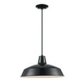thumbnail image 2 of Trans Globe Lighting 1100 Sherman 1 Light 7" Tall Industrial Dome Shaped Indoor Pendant -, 2 of 7