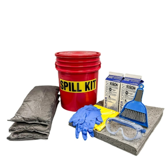 Cleanup Stuff Bucket Spill Kit with Granular Absorbent