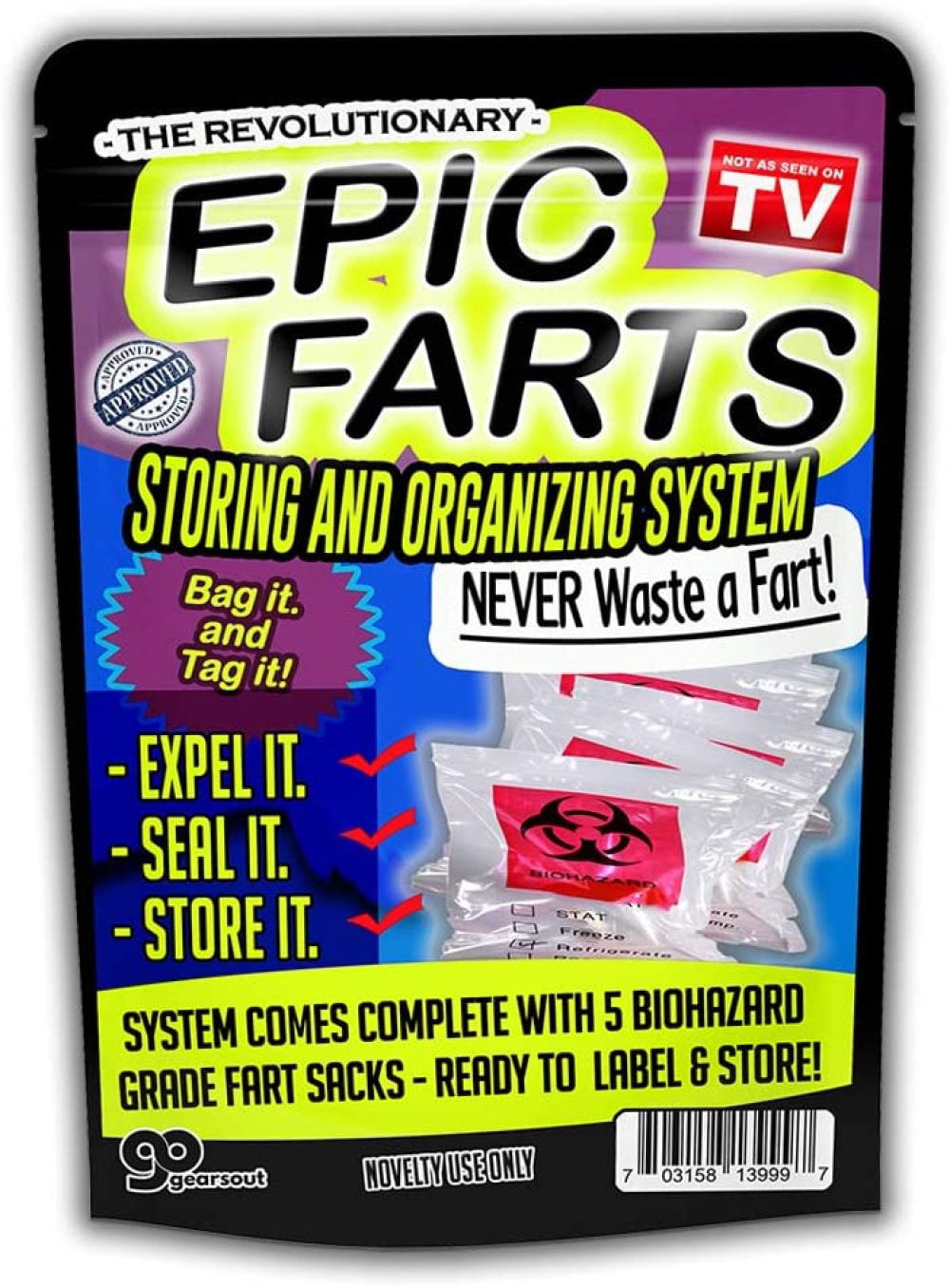 2 Packs of 3 Fart sweets.New in Sealed Packs.Delivery Guaranteed. 
