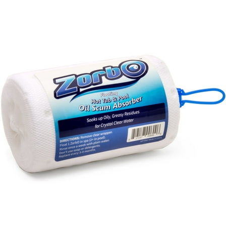 ZorbO Hot Tub Spa & Pool Oil Scum Absorber for Naturally Cleaner Water