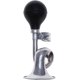 thumbnail image 1 of Cuerno de corneta Retro Cuerno de payaso Clásico Vintage Metal Twist Altavoz Sirena Hooter Caracol Cuerno de aire para vehículos Bicicletas Carrito de golf (1 pieza, Plata) ZefeiWu 8390615471466, 1 of 1