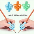 thumbnail image 2 of Pencil Grips - Pencil Grips for Kids Handwriting Posture Correction Training Writing AIDS for Kids Toddler Children Special Needs (3 PCS), 2 of 5