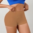 thumbnail image 2 of Prolriy Padded Butt Underwear for Women, Women's Solid Color Mid Waist Detachable Fart Pad Perky Buttocks Shaping Flat Angle Pants Shaping Underwear Butt Lifting Panties Coffee XXL, 2 of 5