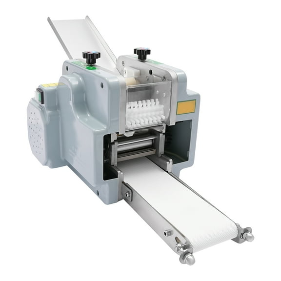 Wildnix Dumpling Wrapper Machine with Adjustable Dough Control, 60 Pieces/Min, Non-Stick Coating, Automatic Flour Spreading, Easy to Clean, Ideal for Home or Commercial Use