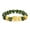 Green, variant on Feng Shui Good Luck Bracelets Black faux Obsidian Wealth Protection Bracelet for Women Men Gifts Jewelry
