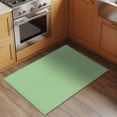 thumbnail image 3 of Green Large Area Rugs for Bedroom Living Room, Soft Non Slip Carpet Bedside Rug, Minimalist Solid Color Modern Abstract Rectangular Floor Cover Kitchen Accent Rug 2'x3' for Dining Room/Office, 3 of 9