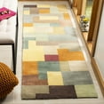 thumbnail image 3 of SAFAVIEH Soho Catalina Geometric Wool Area Rug, Multi, 8' x 8' Square, 3 of 8