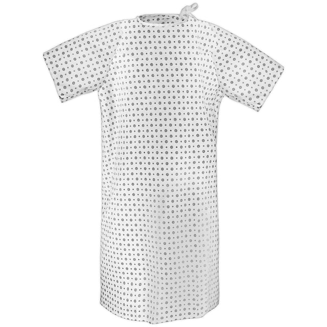 Bata de hospital Magnus Care, mezcla de algodón, a la moda, 2XL