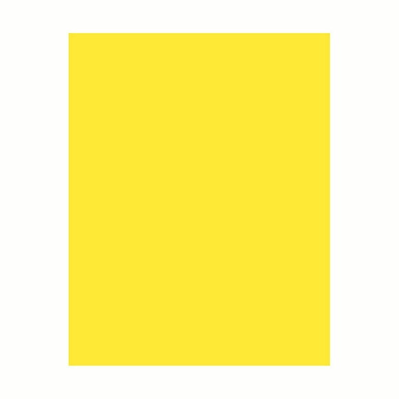 UCREATE YELLOW COATED POSTER BOARD 25 SHEET 53831
