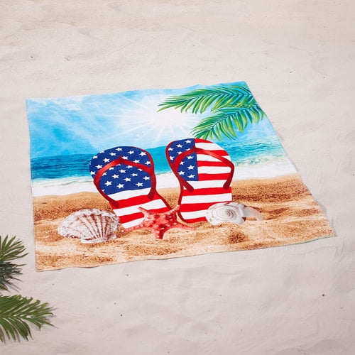 54" x 68" Oversized Beach TowelsFlipFlops
