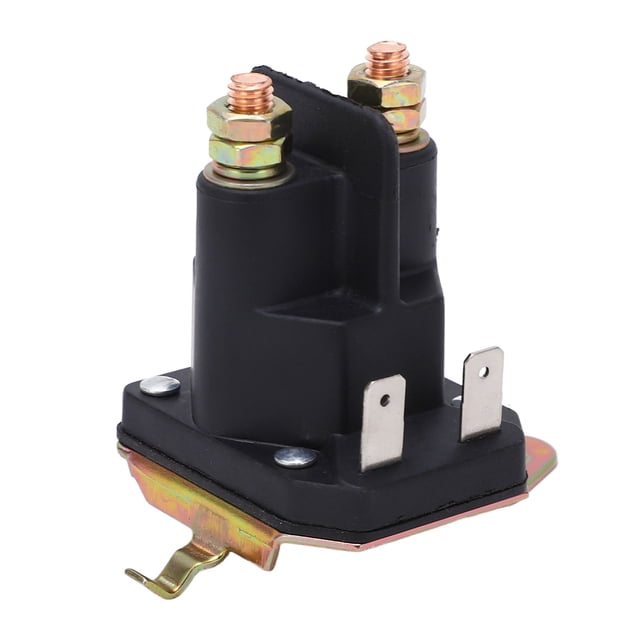 Solenoide de arranque de 12 V con 2 terminales 532138406 Reemplazo de estructura compacta para Husqvarna Jadeshay A