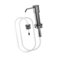 thumbnail image 3 of Dispensador de jabón con bomba integrada para dispensador de líquidos de encimera, accesorio de baño Gris, 3 of 9