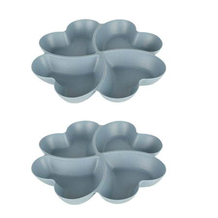 

Lcxifdre Divided Candy Box Household Nut Tray Dried Fruit Tray Living Room Snack Plastic Fruit Tray Snack Tray