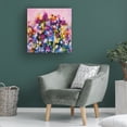 thumbnail image 3 of Canvas Wall Art - Sylvie Demers 'Sous Les Tropiques' Wall Art for Living Room, Bedroom, or Office Décor by Trademark Fine Art - 18 x 18 Inches, 3 of 4