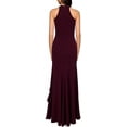 thumbnail image 2 of Women's High Neck Split Bodycon Mermaid Evening Cocktail Long Dress, 2 of 6