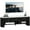 Black, variant on HOMCOM TV Stand with Storage, TV Table for 32-65 Inch Television, Natural