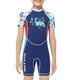 thumbnail image 1 of Niños con traje de buceo traje de buceo de una pieza de solprotección solar Frío Cuerpo sentado dibujos animados traje de baño préstamo de baño de surf para nadar buceo l Sweethay OD003649-03, 1 of 7