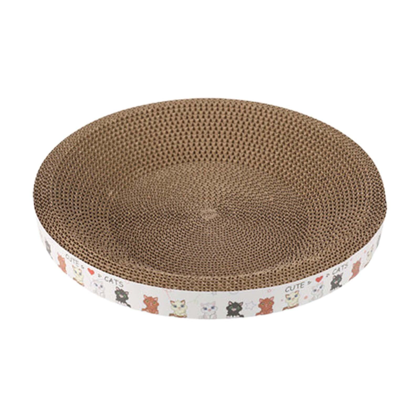 Bvdfgk Cat Scratch Pad Cat Pattern Furniture Protector Durable Lounge Bed Cat Scratcher L