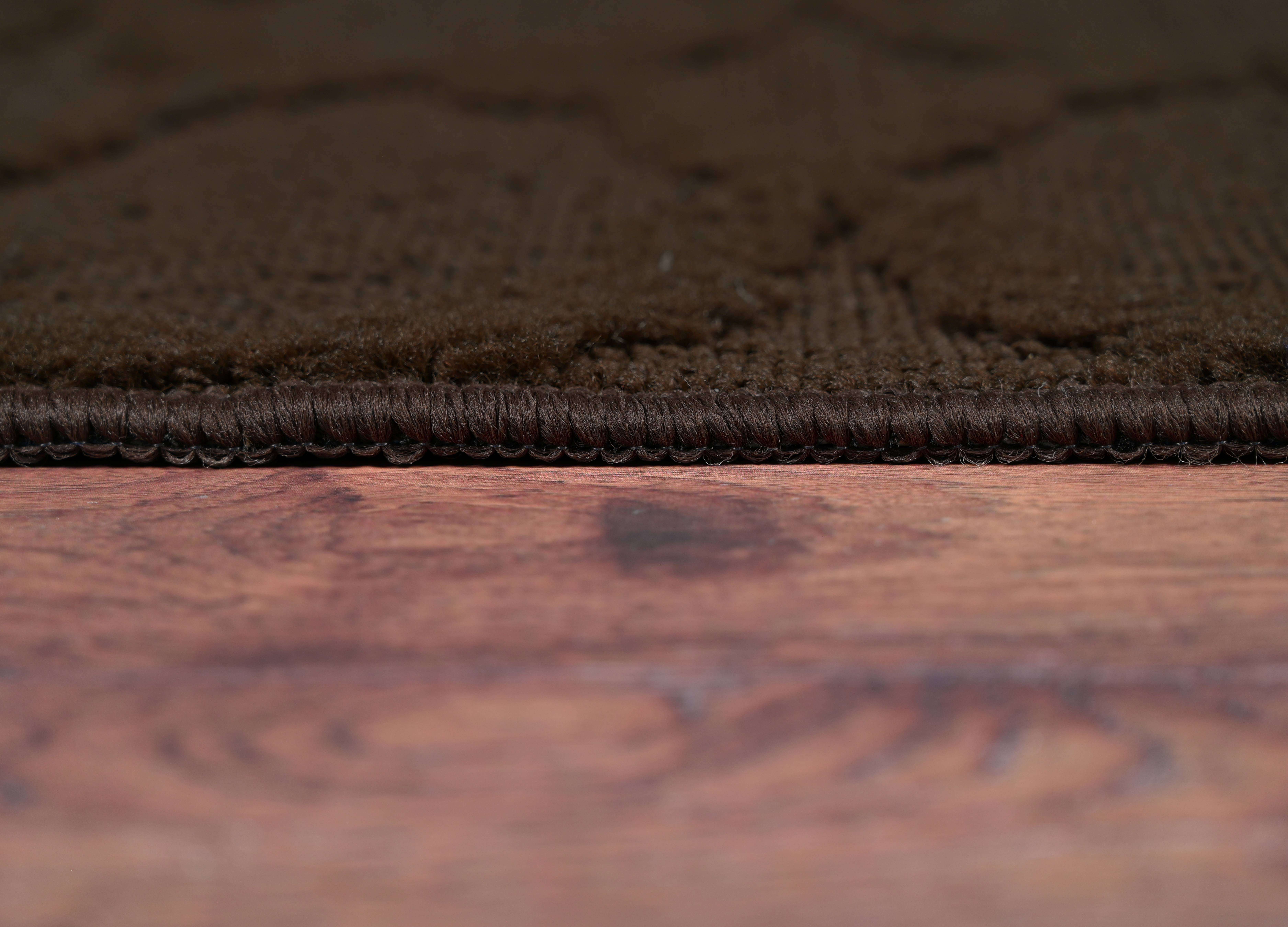 Garland Rug Sparta Mocha Indoor Area Rug, 7'6" x 9'6"