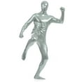 thumbnail image 3 of AltSkin Adult/Kids Full Body Stretch Fabric Zentai Suit Costume - Metallic Silver (XS), 3 of 4