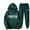 Dark Green, variant on Trapstar Hoodies for Women Sets Long Sleeve Graphic Sweatshirts Loose Trapstar Street Hip-hop Pullover Sweatshirts+Sweatpants Women Set of 2 Classic Sweatshirts(Purple, XL)
