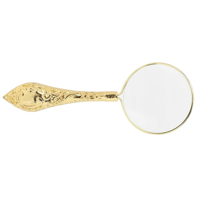 Handheld Magnifier, Magnifying Glass Stable And Durable 45mm For Elderly Read Newspapers For Children Nature Exploration