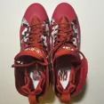 thumbnail image 5 of Ni - ke Ni - ke Air Jordan 7 Alpha Menace Oklahoma Sooners PLAYER EXCLUSIVE Cleats Mens 12, 5 of 5
